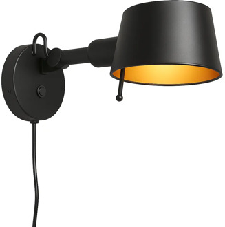 Freelight Wandlamp Sovrano kort L 33 cm zwart