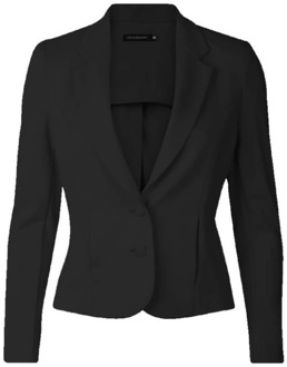 FREEQUENT blazer Zwart - 34 (XS)