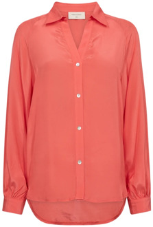 FREEQUENT Blouse Fqmadde Hot Coral Freequent , Orange , Dames - Xl,L,M,S