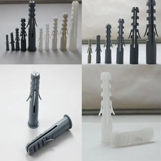 Freeshipping fish expand nail wall plug plastic anchor 4x20 5x25 6x30 7x35 8x40 10x50 12x60 14x75 16x80mm