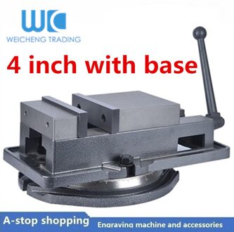 Freesmachine Zware Cnc Precisie Bankschroef 4 Inch T Tand Bewerkingscentrum Speciale Hoek Vaste Bankschroef Met Roterende Basis