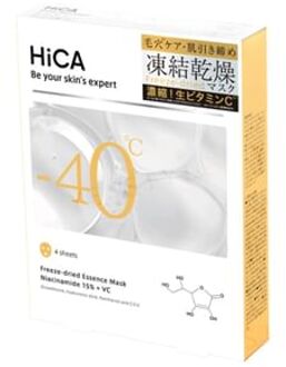 Freeze-dried Essence Mask Niacinamide 15% + VC 4 pcs