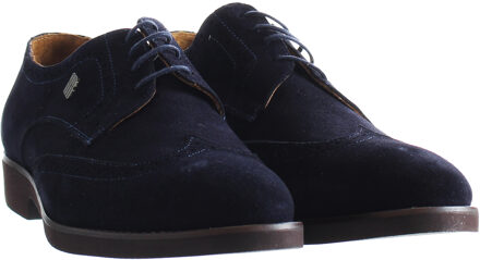 Freman Heren Navy Schoenen Blauw