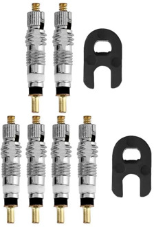 French Presta Bicycle Tyre Bike Tire Valve Cores+ Valve Core Removal Tool Bike Accessories Tire Valve Cores Plus Removal Tool