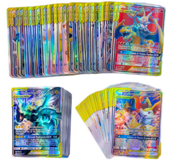French Version Pokemon GX Card Shining TAKARA TOMY Cards Game Battle Carte Trading Children Toy
