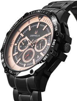 Frenetic herenhorloge Zwart OR82812