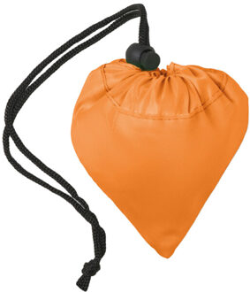 Fresa polyester opvouwbare shopper tas Oranje - One size