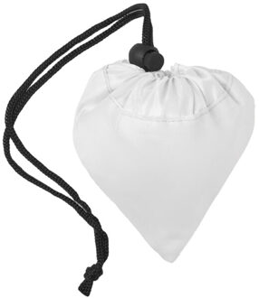Fresa polyester opvouwbare shopper tas Wit - One size