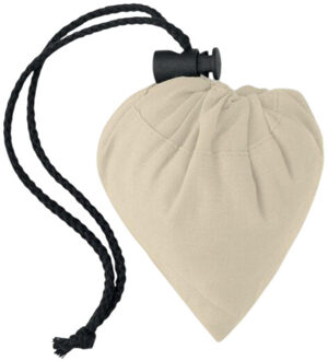 Fresa zachte katoenen opvouwbare shopper tas Beige - One size