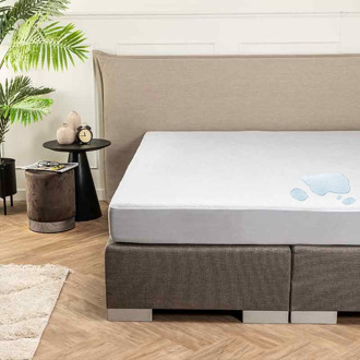 Fresh & cold Waterdichte Badstof Matrasbeschermer