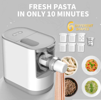 fresh pastas bread dough fully automatic electric pasta machine kneading noddle press maker machine making sheeting motor mixer