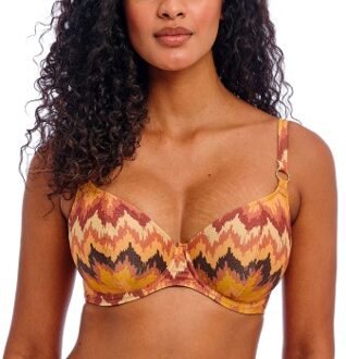 Freya Arizona Wave Underwire Plunge Bikini Top * Actie * Versch.kleure/Patroon - D 75,D 80,D 85,E 80,E 85,F 70,F 80,F 85,G 65,G 70,G 75,G 80,H 65,H 70,H 75,I 75