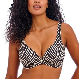Freya Fiji Falls High Apex Bikini Top Zwart,Wit,Blauw,Versch.kleure/Patroon - D 75,D 80,D 85,E 75,E 80,E 85,F 70,F 75,F 80,F 85,G 65,G 70,G 75,G 80,H 65,H 75