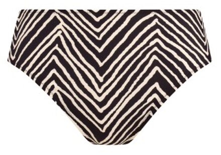 Freya Fiji Falls High Waist Bikini Brief Zwart,Wit,Blauw,Versch.kleure/Patroon - Small,Medium,Large,X-Large