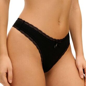 Freya Flirt Thong Zwart - X-Small,Small,Medium,Large,X-Large