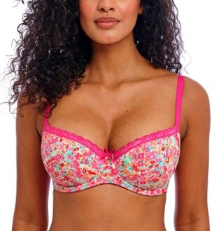 Freya Flirt UW Padded Half Cup Bra * Actie * Roze - E 70,E 75,G 65,G 70,G 75,I 70,I 75