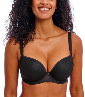 Freya Love-Haze Moulded Plunge Bra * Actie * Zwart - E 70,E 75,F 75,G 70,G 75,H 75,I 70,I 75