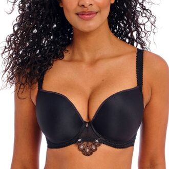 Freya Loveland UW Moulded Plunge Tshirt Bra * Actie * Zwart - E 75,G 65,G 70,H 65,H 70,H 75