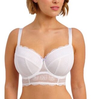 Freya Posie Longline Bra Wit - E 70,E 75,E 80,F 70,F 75,F 80,G 65,G 70,G 75,G 80,H 65,H 70,H 75,I 70,I 75