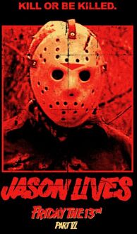 Friday 13th Jason Lives Men's T-Shirt - Zwart - 5XL