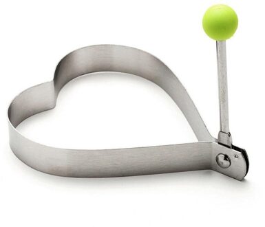 Fried Egg Pancake Shaper Rvs Shaper Gebakken Ei Pannenkoek Ring Cirkel Mal Hartvorm Keuken Ei Koken Tool