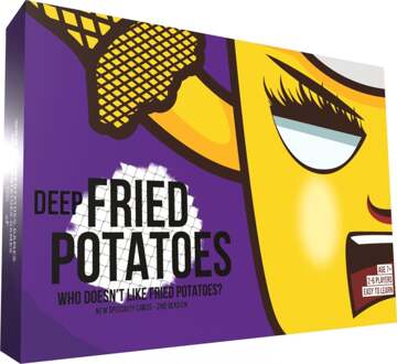 Fried Potatoes Kaartspel - Deep Fried Editie – Engelstalig