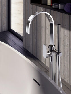 Friendo Vrijstaande Badmengkraan 077 - Chroom