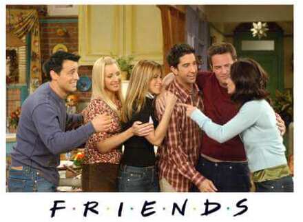 Friends Cast Shot trui - Wit - L
