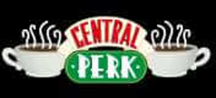 Friends Central Perk Coffee Cups trui - Zwart - M