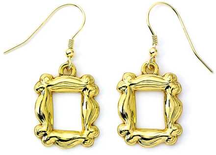 Friends Dangle Earrings Frame (gold plated)