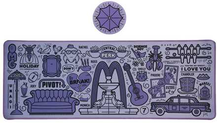 Friends Desk Pad & Coaster Set