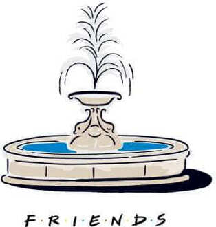 Friends Fountain trui - Wit - L - Wit