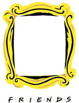 Friends Frame dames t-shirt - Wit - XXL