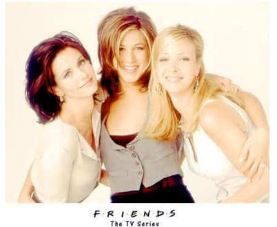 Friends Girls dames trui - Wit - S - Wit