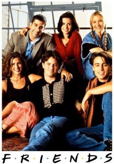 Friends Group Photo t-shirt - Wit - XL