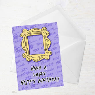 Friends Happy Birthday Greetings Card - Giant Card