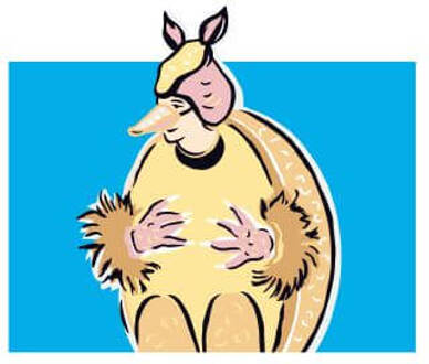 Friends Happy Holidays dames kerst t-shirt - Wit - XS