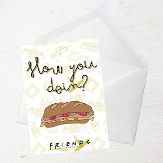 Friends How You Doin? Greetings Card - Giant Card