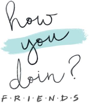 Friends How You Doin? t-shirt - Wit - S