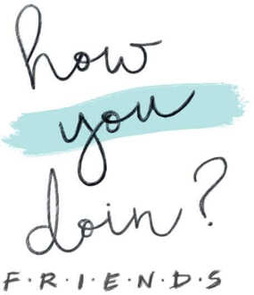 Friends How You Doin? trui - Wit - XXL