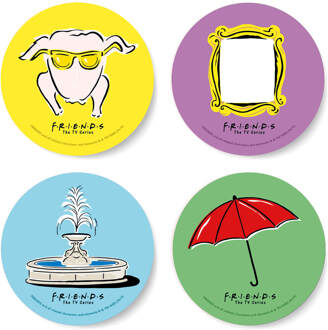 Friends Icons Coaster Set
