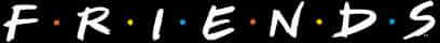 Friends Logo Contrast hoodie - Zwart - XXL