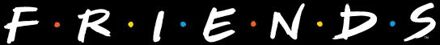 Friends Logo Contrast t-shirt - Zwart - 3XL