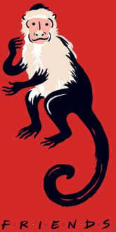 Friends Marcel The Monkey trui - Rood - XL