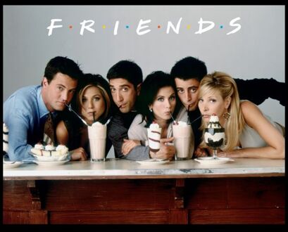 Friends Milkshake t-shirt - Zwart - XXL