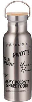 Friends Quotes Portable Insulated Water Bottle - Steel