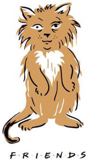 Friends Smelly Cat dames t-shirt - Wit - L