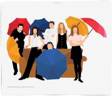 Friends The Gang Fleece Blanket - M