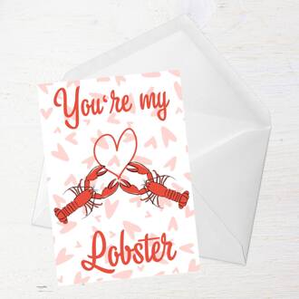 Friends Valentine's Lobster Greetings Card - Large Card