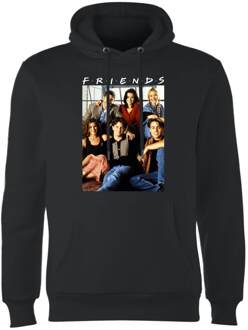 Friends Vintage Character Shot hoodie - Zwart - XL